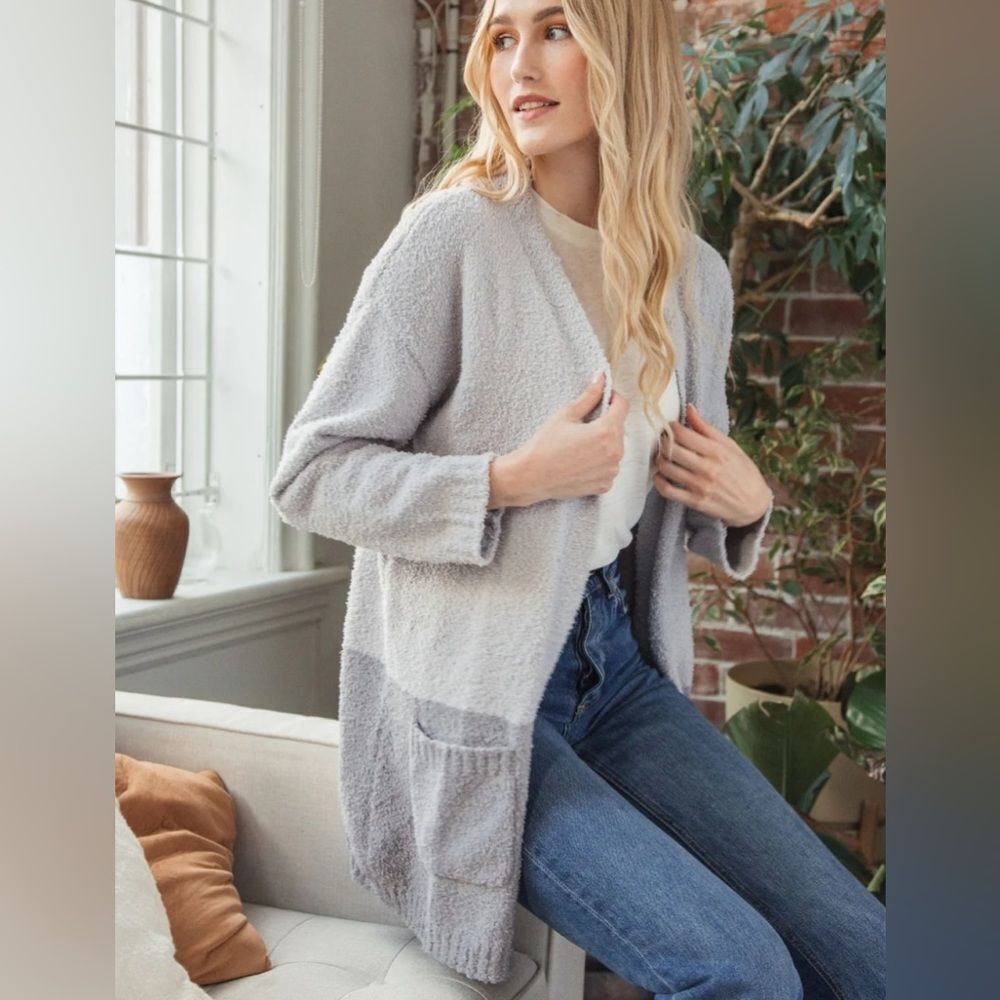 Thread & Supply -  Cozy Cloud Wrap Open Cardigan (one size fits most)